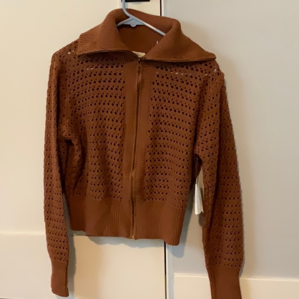 Brown Knit Women's Sweater NWT